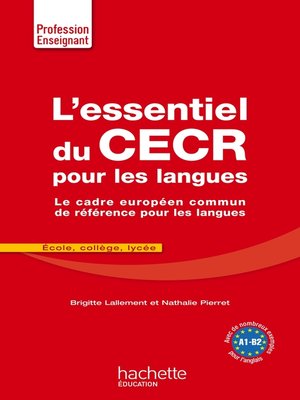 cover image of L'Essentiel du CECR pour les langues